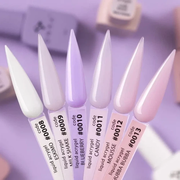 Акригель жидкий DNKa Liquid Acrygel №0012 Mousse 12 мл - изображение 2