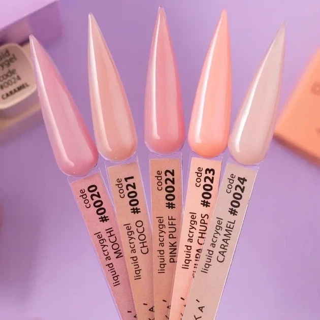 Акригель жидкий DNKa Liquid Acrygel №0021 Choco 12 мл - изображение 2