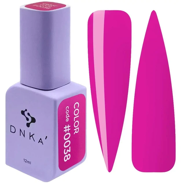 Гель-лак DNKa Gel Polish №0038 12 мл - Фото 1 Гель-лак DNKa Gel Polish №0038 12 мл - зображення 1