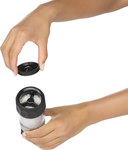 Млин для солі OXO Good Grips сталевий чорний (O-1140600) - зображення 7
