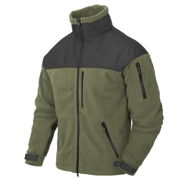 Кофта флисовая Helikon-Tex Classic Army Jacket Olive/Black 3XL - изображение 1