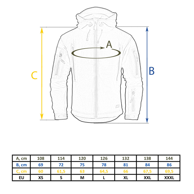 Кофта флісова Helikon-Tex Patriot Jacket Olive XXL - зображення 2