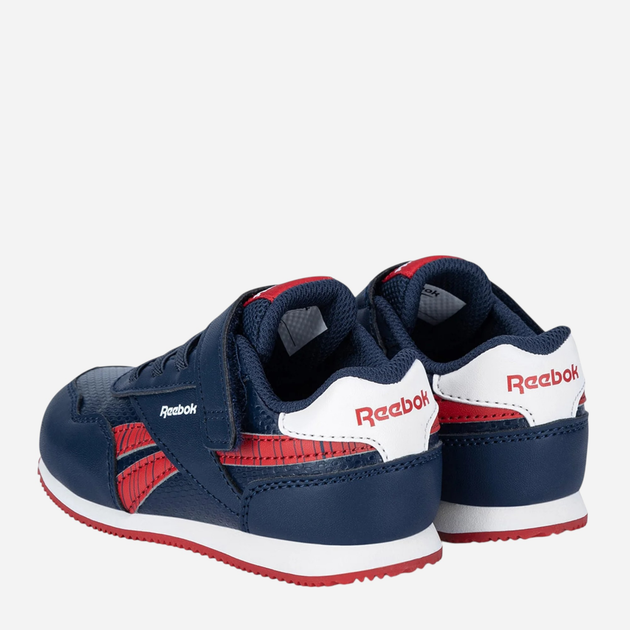 Buty sportowe chłopięce Reebok Royal CL Jog 100201651 23.5 (6.5UK) Ciemnogranatowe (1200143751640) - obraz 4