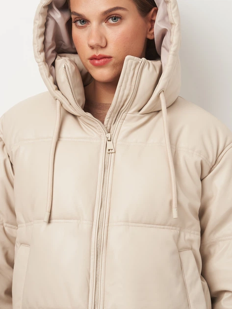 Куртка жіноча Zara 3046/725 M Бежева (03046725712030) – Брендовий