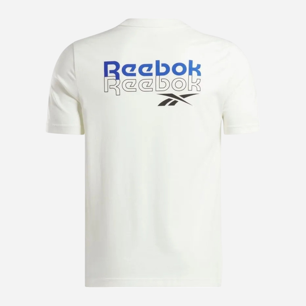 Koszulka męska bawełniana Reebok Ri Brand Proud Gfx Ss Tee 100208575 XL Mleczna (1200143796375) - obraz 2