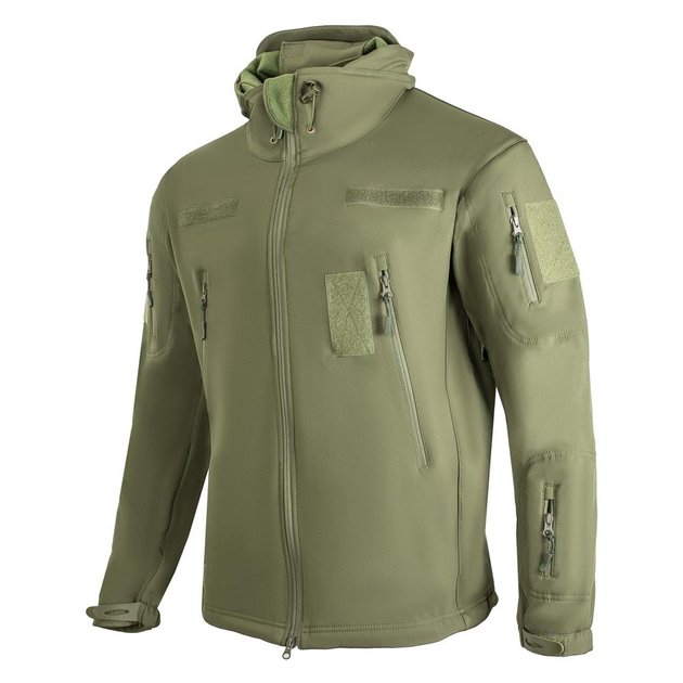 Куртка Vik-Tailor SoftShell Olive M - изображение 1