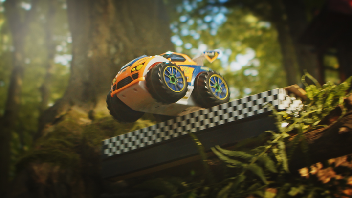 Машина-амфибия на радиоуправлении Nikko Nano VaporizR 3 Оранжевая