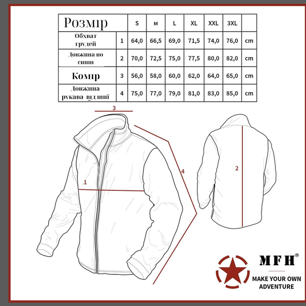 Куртка легка MFH SoftShell GEN III Level 5 Coyote M - зображення 2