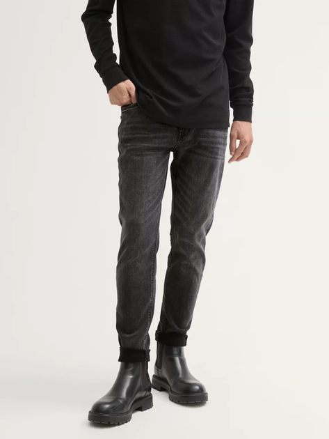 Джинси Slim Fit чоловічі Tom Tailor 1043435 30-32 Чорні (4068127308184) - зображення 1