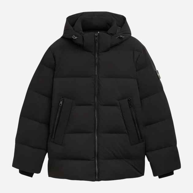 Пуховик зимовий короткий чоловічий Tom Tailor 1042521 2XL Чорний (4068127235770) - зображення 5