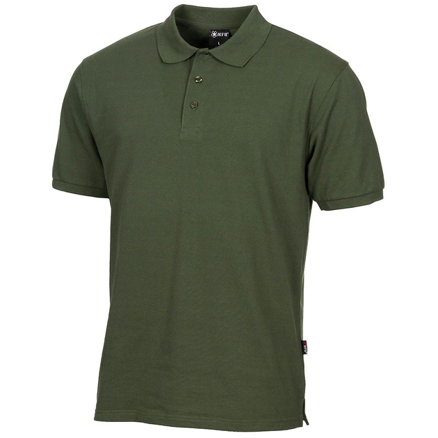 Футболка поло MFH Polo Shirt Olive 3XL - зображення 1