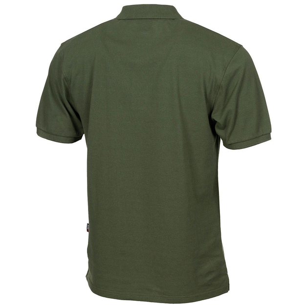 Футболка поло MFH Polo Shirt Olive 4XL - изображение 2