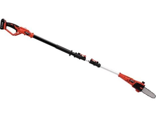 Сучкорез YATO YT-82836 телескопическая ручка: 2-2,8 м, Li-Ion 18 В, 2 Ач, лезвия l=20 см, с аккумулятором - Фото 2 Сучкорез YATO YT-82836 телескопическая ручка: 2-2,8 м, Li-Ion 18 В, 2 Ач, лезвия l=20 см, с аккумулятором - изображение 2
