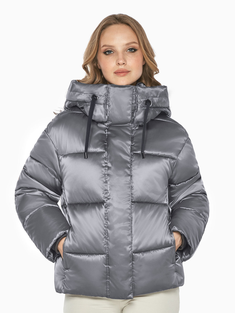 Куртка зимняя короткая женская Braggart 73178 50 (L) Серебро (br2000001584941) 
