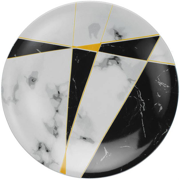 Столовий сервіз Kutahya Porselen Black Marble на 6 осіб 24 предмети (8697828609779) - зображення 2