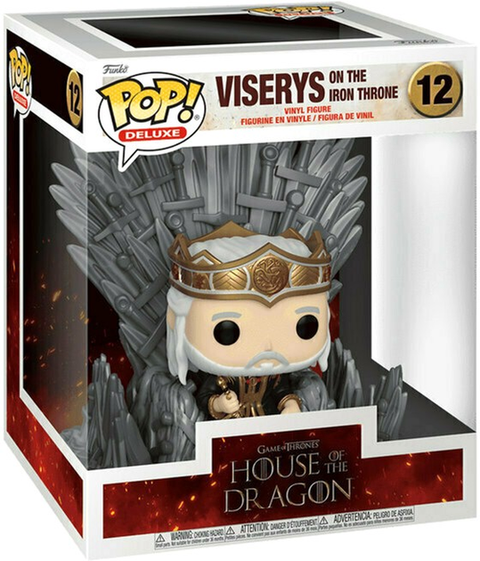 Figurka do gry Funko Rod Smoka Viserys na Zelaznym Tronie 17 cm (0889698764704) - obraz 1