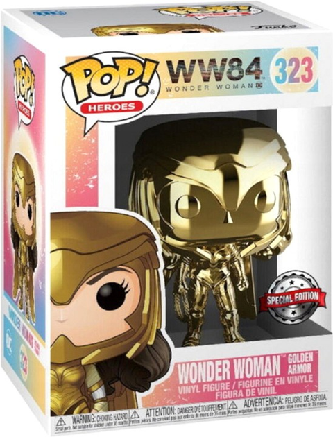 Ігрова фігурка Funko Wonder Woman 1984 золото 10 см (0889698473729) - зображення 1