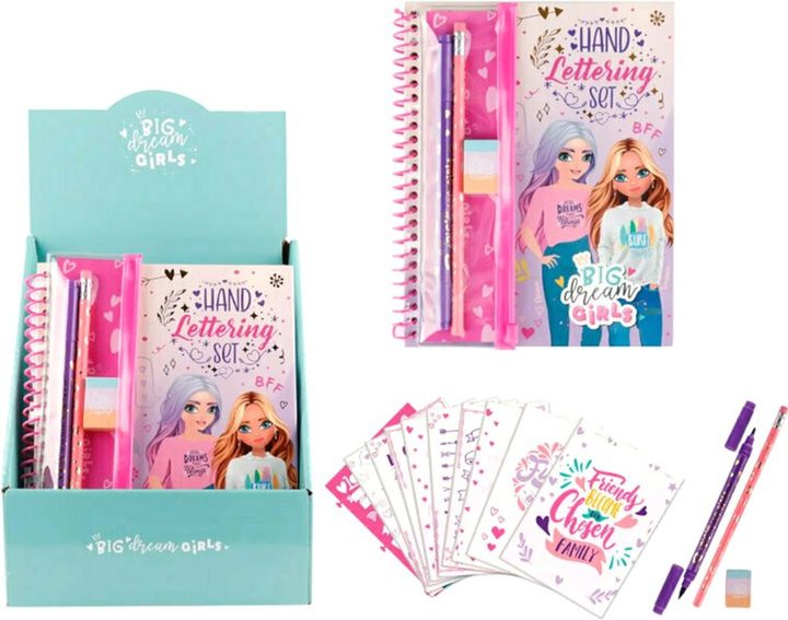 Notes kreatywny Main Paper na spirali z akcesoriami BDGirls (8435250903061) - obraz 1