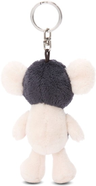 Brelok Nici Green pluszowy lemur Ruffi 10 cm Czarno-biały (4012390498011) - obraz 3