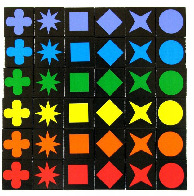Gra planszowa G3 Qwirkle Wydanie polskie (4001504881443) - obraz 3