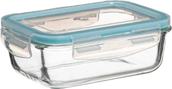 Pojemniki 5five Simply Smart Clip szklane z pokrywką 3 szt (3560237546568) - obraz 3