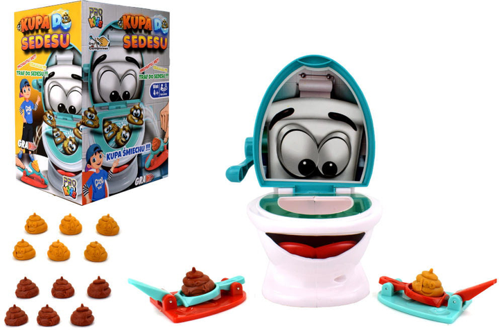 Gra planszowa Pro Kids Poop in the toilet (5903943002801) - obraz 2