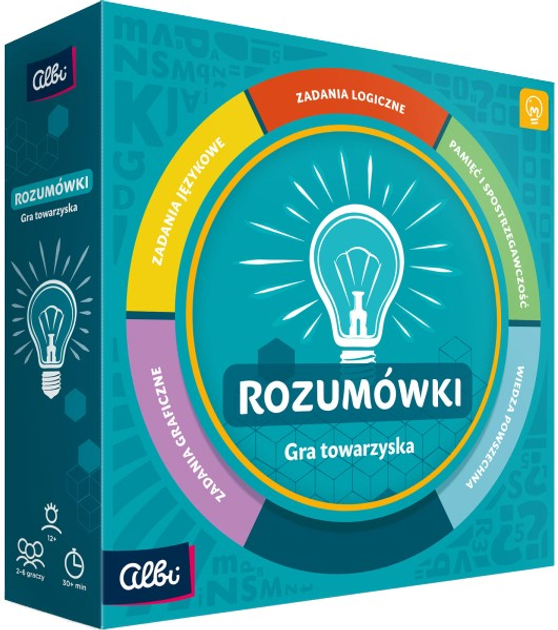 Gra planszowa Albi Rozumówki (8590228063168) - obraz 1