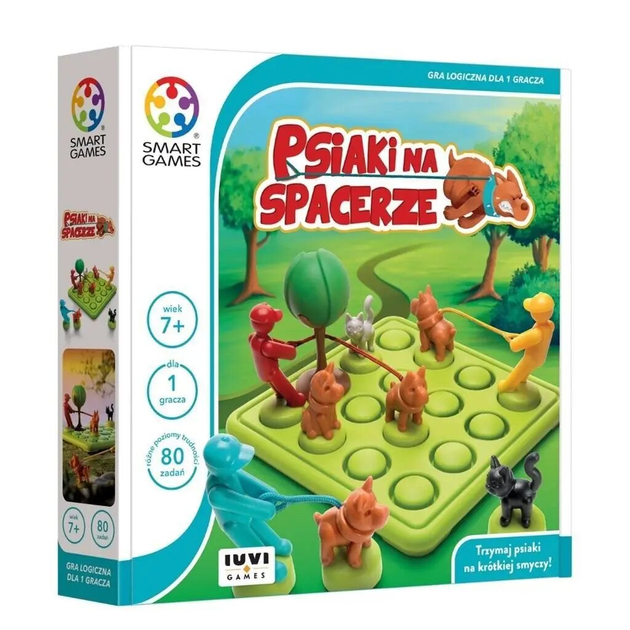 Gra planszowa IUVI Games Smart Games Psiaki Na Spacerze (5907628970287) - obraz 1