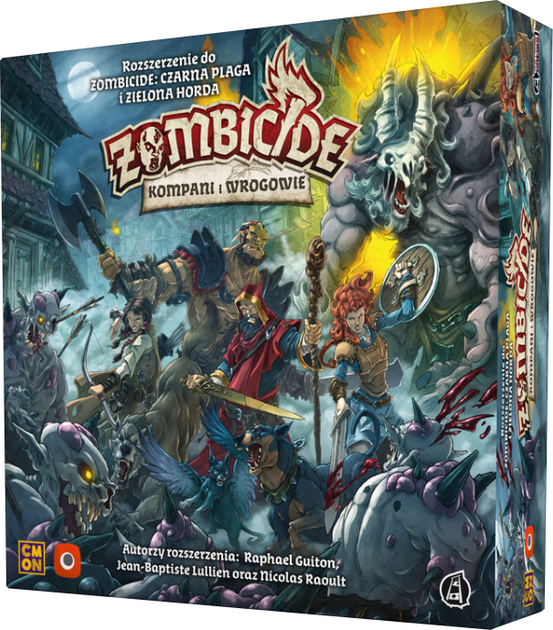 Dodatek do gry planszowej Portal Games Zombicide Companions and Enemies (5902560382624) - obraz 1