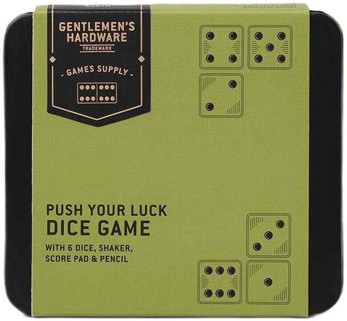 Настільна гра Gentlemen's Hardware Push Your Luck (0840214800092) - зображення 1