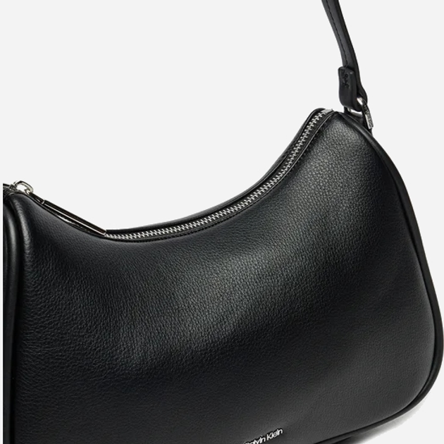 Torebka bagietka damska śriednia Calvin Klein CKRK60K612517BEH Czarna (8720639571758) - obraz 6