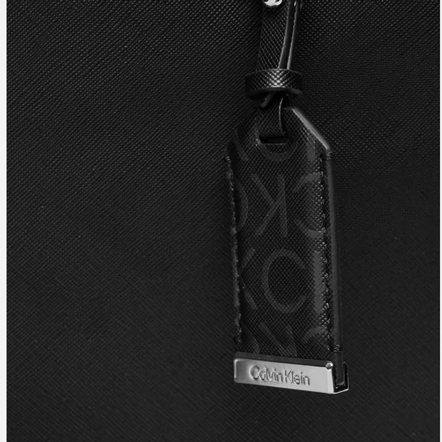 Сумка шопер жіноча велика Calvin Klein CKRK60K6125470GM Чорна (8720639572397) - зображення 6