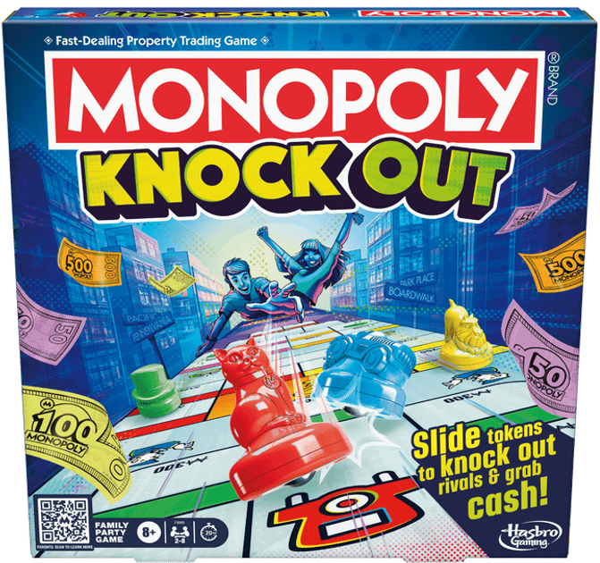 Настільна гра Monopoly Knockout (5010996218261) - зображення 1