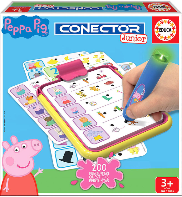 Настільна гра Educa Peppa Pig Conector (8412668162303) - зображення 1