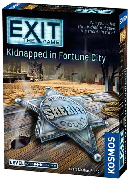 Gra planszowa Kosmos Exit Kidnapped in Fortune City (814743016002) - obraz 1