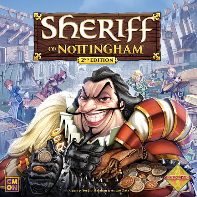 Настільна гра CMON Limited Sheriff of Nottingham 2nd Edition (889696011367) - зображення 1