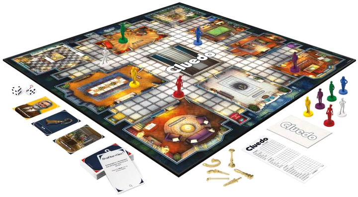 Настільна гра Hasbro Gaming Cluedo DK (5010994207342) - зображення 3