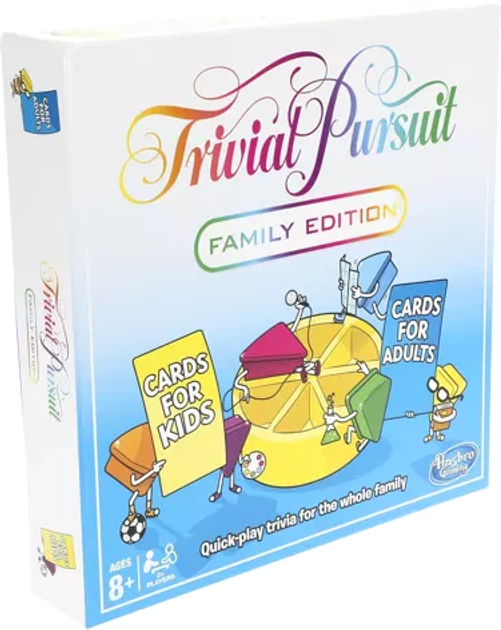 Gra planszowa Hasbro Gaming Trivial Pursuit Family Edition (5010993569007) - obraz 1