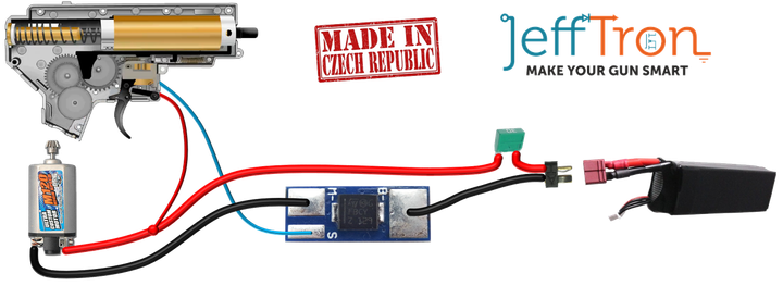 Mosfet JeffTron Micro II (для страйкбола) - Фото 4 Mosfet JeffTron Micro II (для страйкбола) - изображение 4