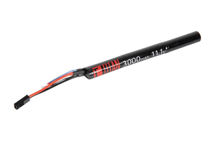 Аккумулятор Li-Ion 11,1V 3000mAh stick (Tamiya) [TITAN] (для страйкбола) - изображение 1