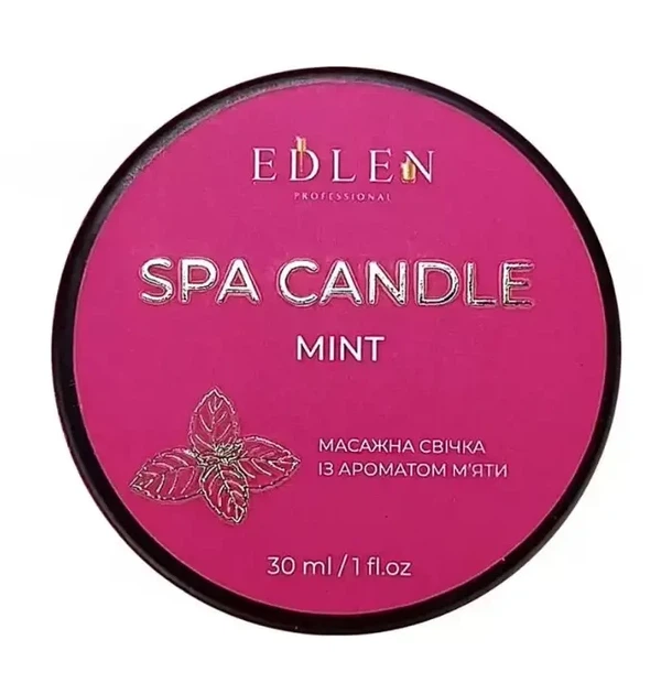 Массажная свеча Edlen Mint 30 мл - Фото 1 Массажная свеча Edlen Mint 30 мл - изображение 1