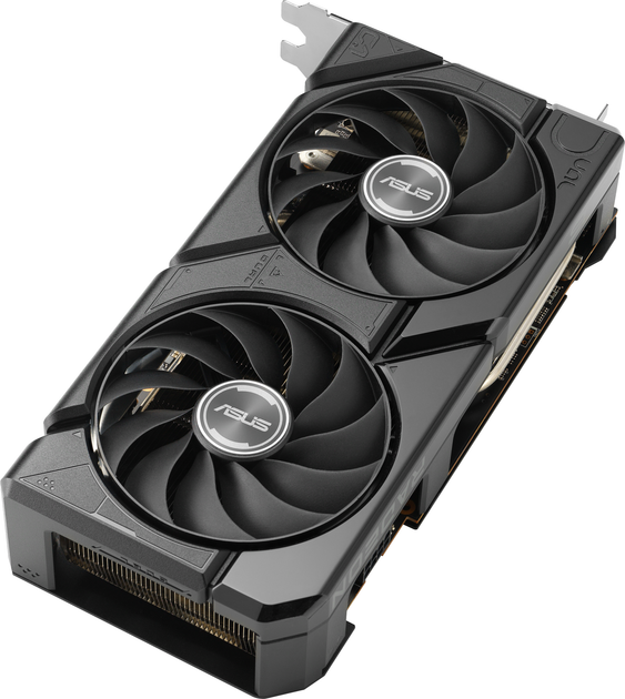 Відеокарта Asus PCI-Ex Radeon RX 7600 Dual EVO OC Edition 8GB GDDR6 (128bit) (2715/18000) (HDMI, 3 x DisplayPort) (DUAL-RX7600-O8G-EVO) - зображення 3