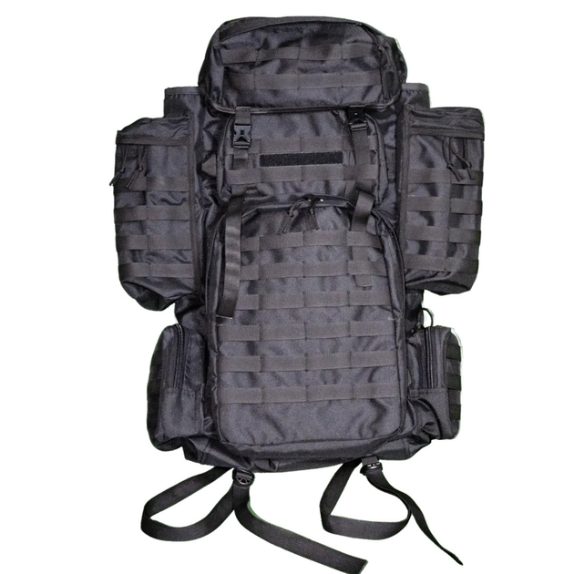 Тактический рюкзак Kirasa KI952 70L Cordura 1000D MOLLE Black - изображение 1