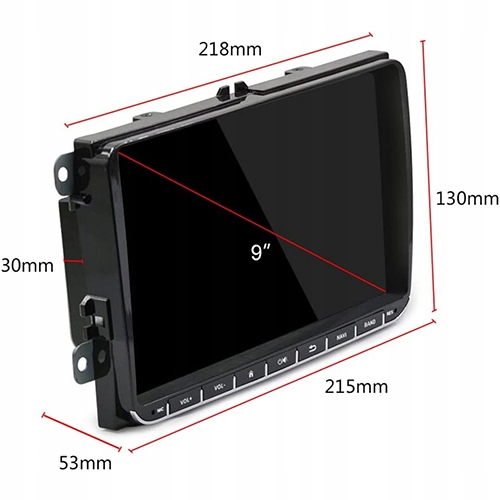 Автомагнитола BM 40 pro 9" 720*1280IPS 2+32GB/A55/DSP/CP8AA/4G/4 755/RGB - изображение 6