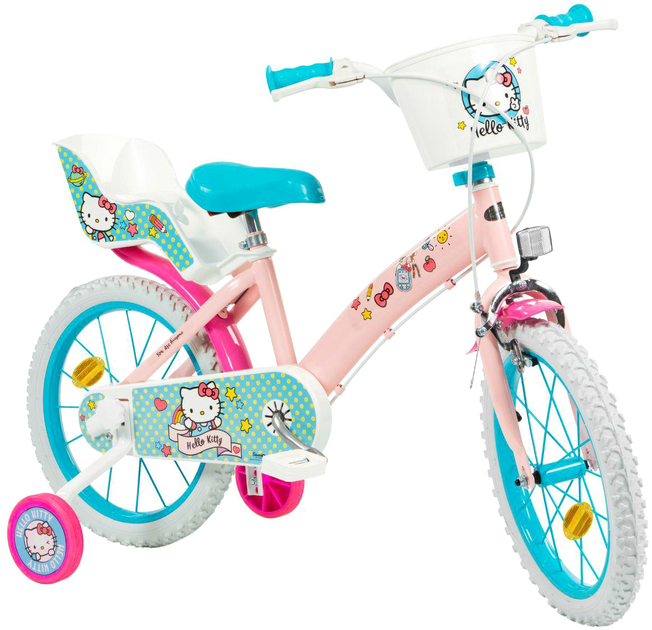 Rower dziecięcy Toimsa 16" Hello Kitty 1649 (8422084016494) - obraz 1