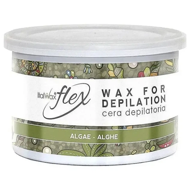 Віск в банці водорості Flex ItalWax 400 г - Фото 1 Віск в банці водорості Flex ItalWax 400 г - зображення 1