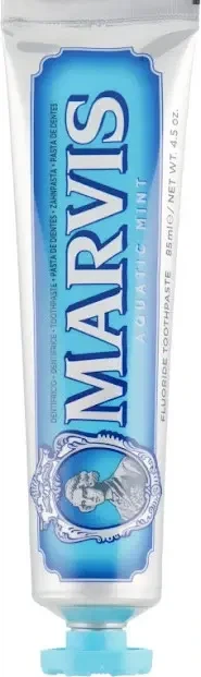 Зубная паста Морская Мята Marvis Aquatic Mint 85 мл - Фото 1 Зубная паста Морская Мята Marvis Aquatic Mint 85 мл - изображение 1