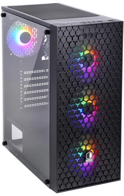 Сборка под заказ: игровой ПК Qube Carnival Tower / AMD Ryzen 5 4500 (6 (12) ядра по 3.6 - 4.1 GHz) / 16 GB DDR4 / 256 GB SSD M.2 + 1000 GB HDD / nVidia GeForce GTX 1660 Super, 6 GB GDDR6, 192-bit / HDMI / 550W - Фото 2 Сборка под заказ: игровой ПК Qube Carnival Tower / AMD Ryzen 5 4500 (6 (12) ядра по 3.6 - 4.1 GHz) / 16 GB DDR4 / 256 GB SSD M.2 + 1000 GB HDD / nVidia GeForce GTX 1660 Super, 6 GB GDDR6, 192-bit / HDMI / 550W - изображение 2