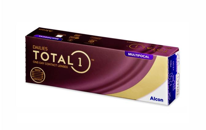 Однодневные линзы Alcon Dailies Total 1 Multifocal, аддидация LO, -7 30 ...