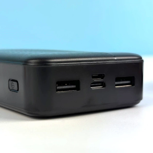 Power bank WUW Y146 20000 mAh повербанк 2хUSB + USB мини-фонарик